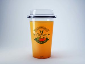 LIMOON PLASTIC JUICE CUP
